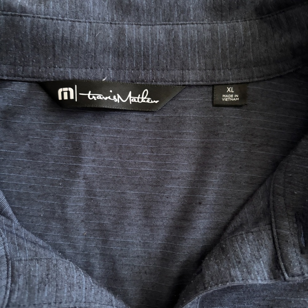Travis Mathew Sky Blue & Blue Polo Shirt Bundle - Picture 6 of 9